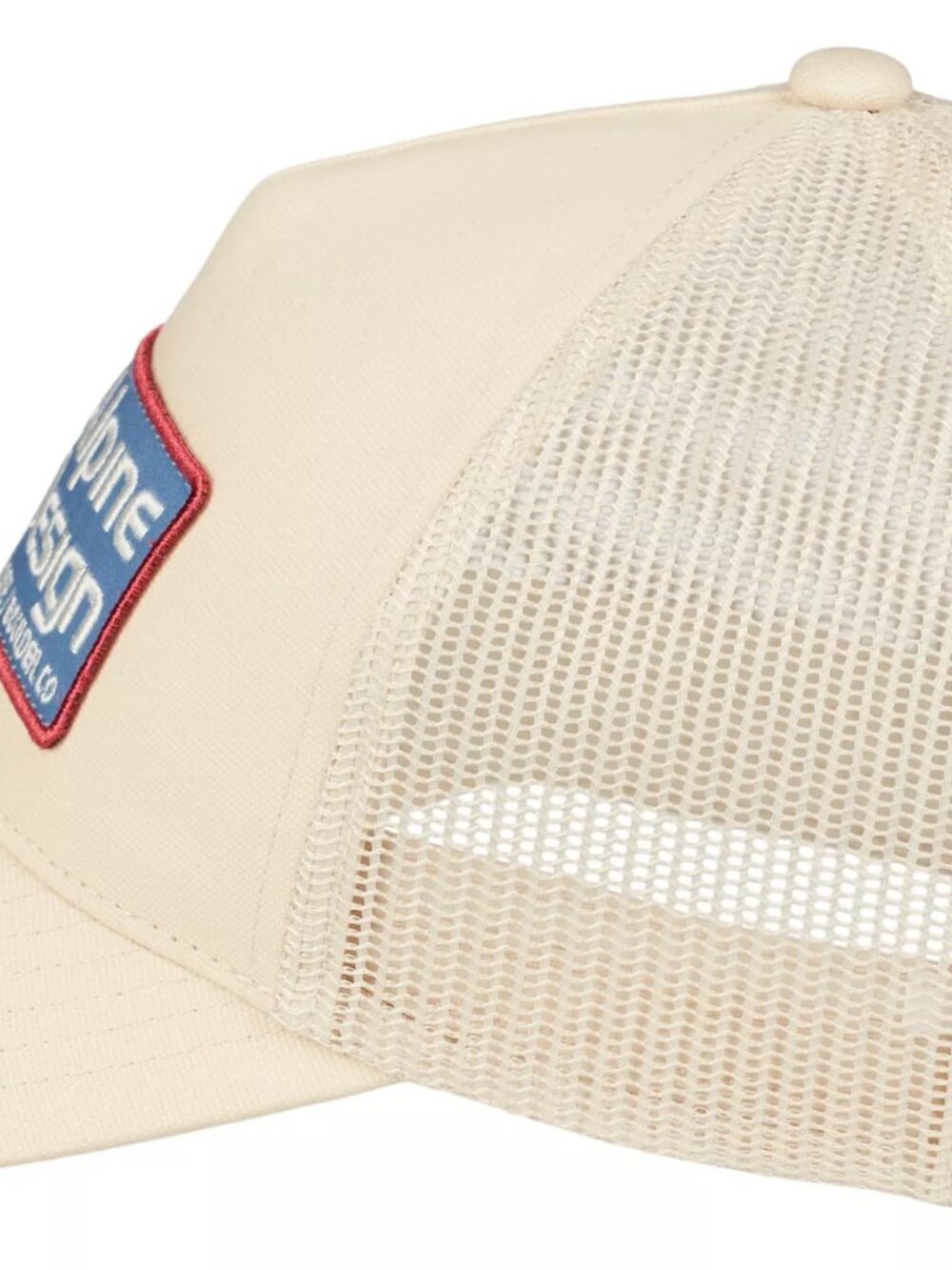 Alpine Design Mesh Back Trucker Hat - Color: Natural Khaki - Picture 7 of 8